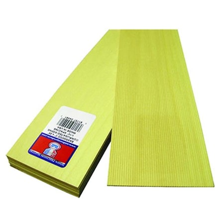 Midwest Products Midwest Products 4302 0.10 x 3 x 24 in. Basswood; Pack of 15 B4302